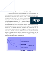 Chapter 7: Learning Curve Individual Online Study