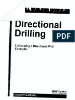 Directional Drilling - Calculating a Directional Well (Examples)