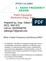 Prelim RF Lecture 2019