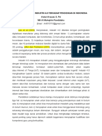 Artikel Pendidikan Abel Revolusi Industri 4