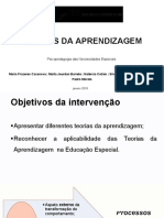 Teorias da Aprendizagem: Comportamentalistas, Cognitivistas e Humanistas