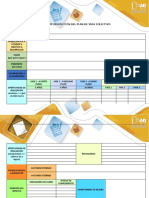 Matriz de Proyección Del Plan de Vida Colectivo