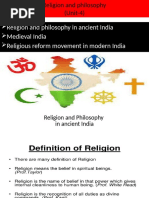 Religion and Philosophy PDF