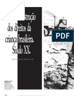 A Lenta Construção Dos Direitos Da Criança Brasileira No Século XX