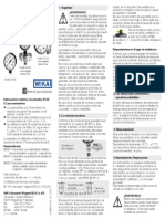 Manual para Manometros PDF