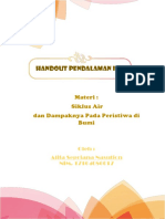Handout - Siklus Air - Alifa Sepriana Nasution - 17104080017 PDF