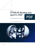 COVID 19 Briefing Note April 13 2020