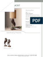 Coordinating Products:: Perching Bird