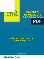 Métodos numéricos e Computação - Raízes - Dicotomia 2016.2.pptx