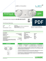 Ficha Luminaria Emergencia LED A-LE3 PDF