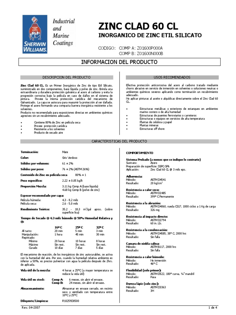 Zinc Clad® R Plus – Sherwin Williams Zinc – EAKQ