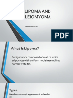 Lipoma and Leiomyoma