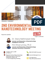 2nd Environmental Nanotechnology Meeting