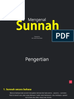 (Pert. 5) Mengenal As Sunnah