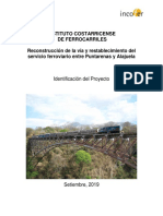 Proyecto Tren del Pacifico Central - 2019