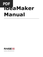 Using Ideamaker 3.3.0