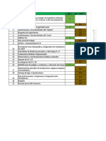 LISTA DE CHEQUEO DE ESTANDARES