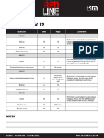 KM RTR Workout 19 PDF