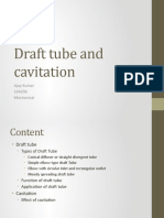 Draft Tube and Cavitation