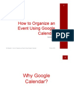 How To Organize An Event Using Google Calendar
