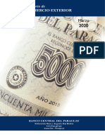 Informe de Comercio Exterior Del Banco Central Del Paraguay