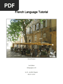 French Language Tutorial