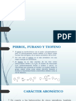 Pirrol, Furano y Tiofeno