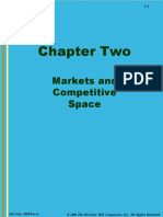 Chapter Two: Markets and Competitive Space