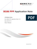 Quectel BG96 PPP Application Note V1.0