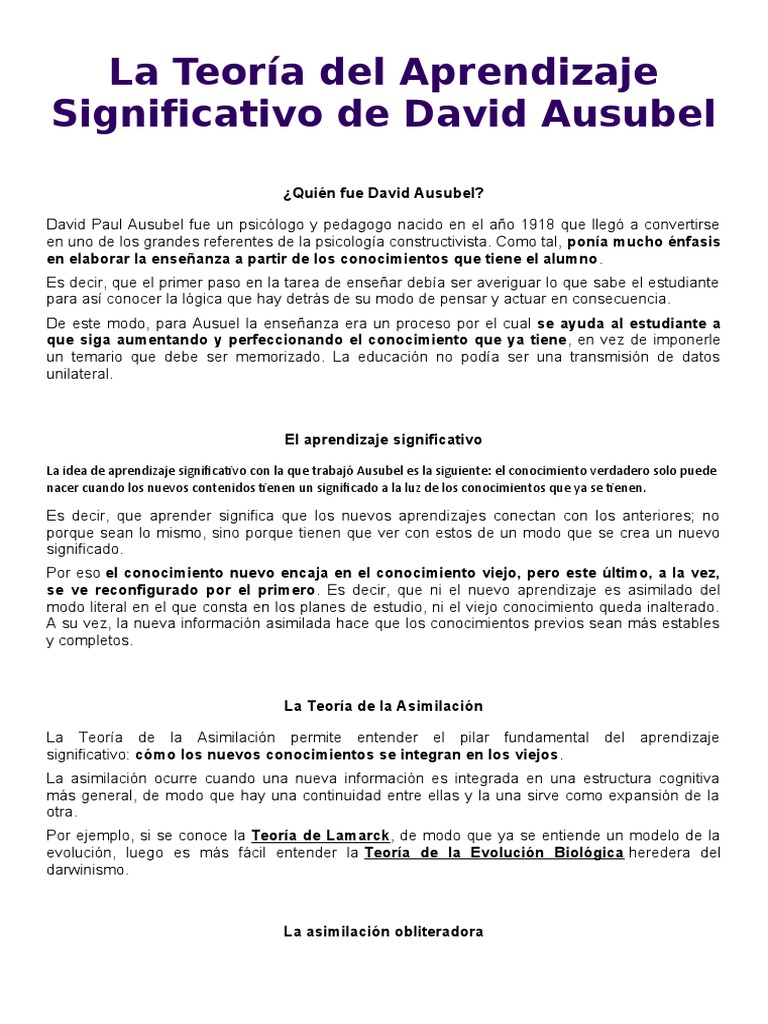 AUSUBEL D 1983 TEOR A DEL APRENDIZAJE SIGNIFICATIVO PDF visual data 3