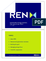 Sustainable Energy Systems. The Role of The TSO's: Topics