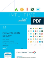 Cisco SD-WAN Security - BRKSEC-2720