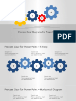 Process Gear Diagrams For Powerpoint