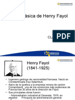 Escuela Clásica de Henry Fayol Clase 4