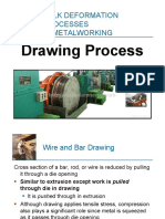Drawing Process: Bulk Deformation Processes in Metalworking