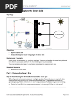 5.3.3.4 Packet Tracer - Explore The Smart Grid PDF