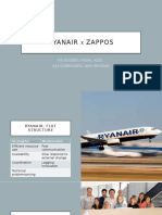 Ryanair Zappos: Kaj Goosen, Faisal Azizi, Ilja Gorbounov, Jake Mehigan