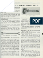 Driveshaft and U-Joints