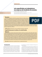 Micosis en Trabajadores de Empresa de Fundición de Metales PDF