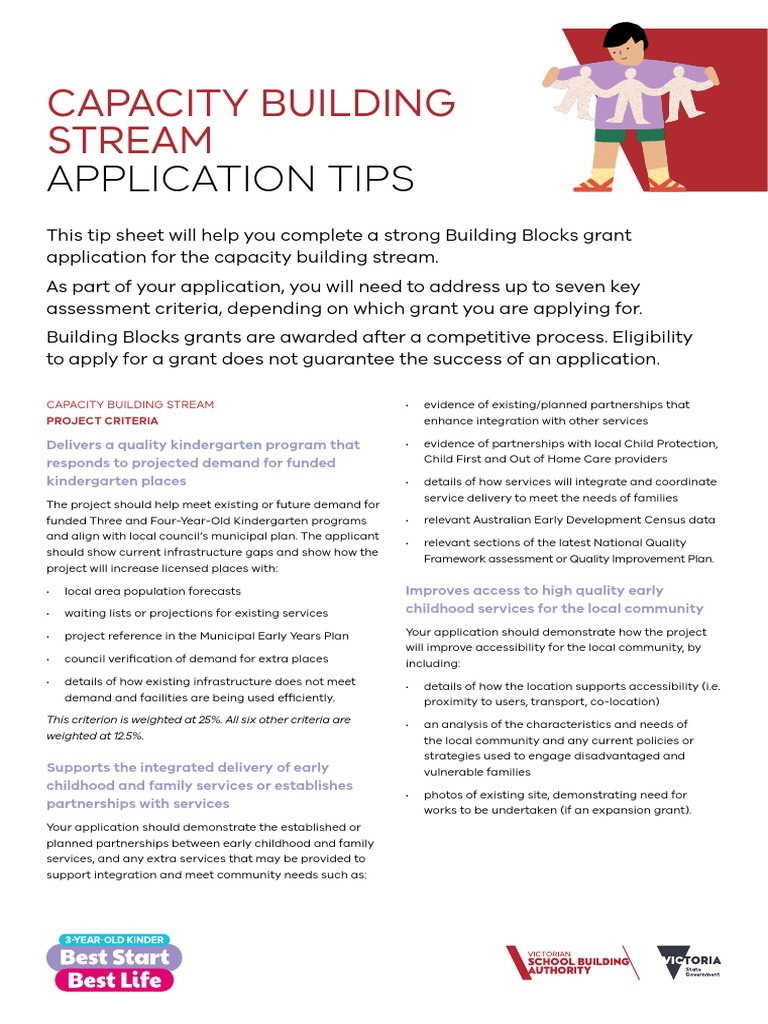 Capacity Building Application Tips | PDF | Efficient Energy Use ...