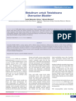 Injeksi Botulinum Untuk Tatalaksana Overactive Bladder PDF