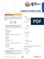 Algebra - 1ro Sec - AIS IB 2020 3 6 1 PDF