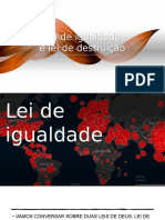 Lei de igualdade e destruição