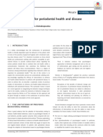 Behavioral Models For Periodontal Health and Disease