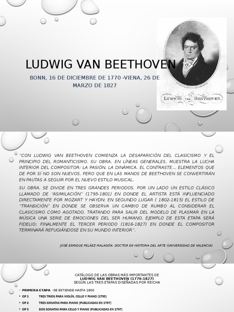 Beethoven PDF Ludwig Van Beethoven Cuarteto de cuerda