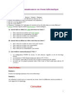 Examen Rseau Informatique