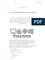 Diseño de Aplicaciones para Niños - Guía de COPPA y Aplicaciones Móviles PDF