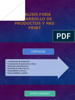 Analisis Foda Desarrollo de Productos