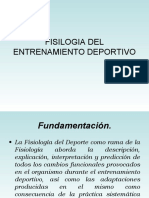 Fisilogia Del Entrenamiento Deportivo