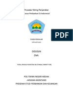 Prosedur Kliring Penyerahan PDF